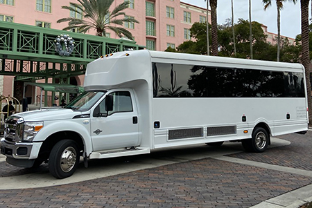 26-passenger limo bus