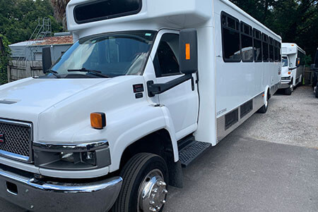 38-passenger limo buses